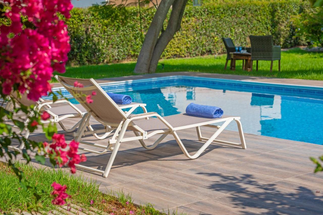 Anna'S Brilliant Villa In Ialysos Экстерьер фото
